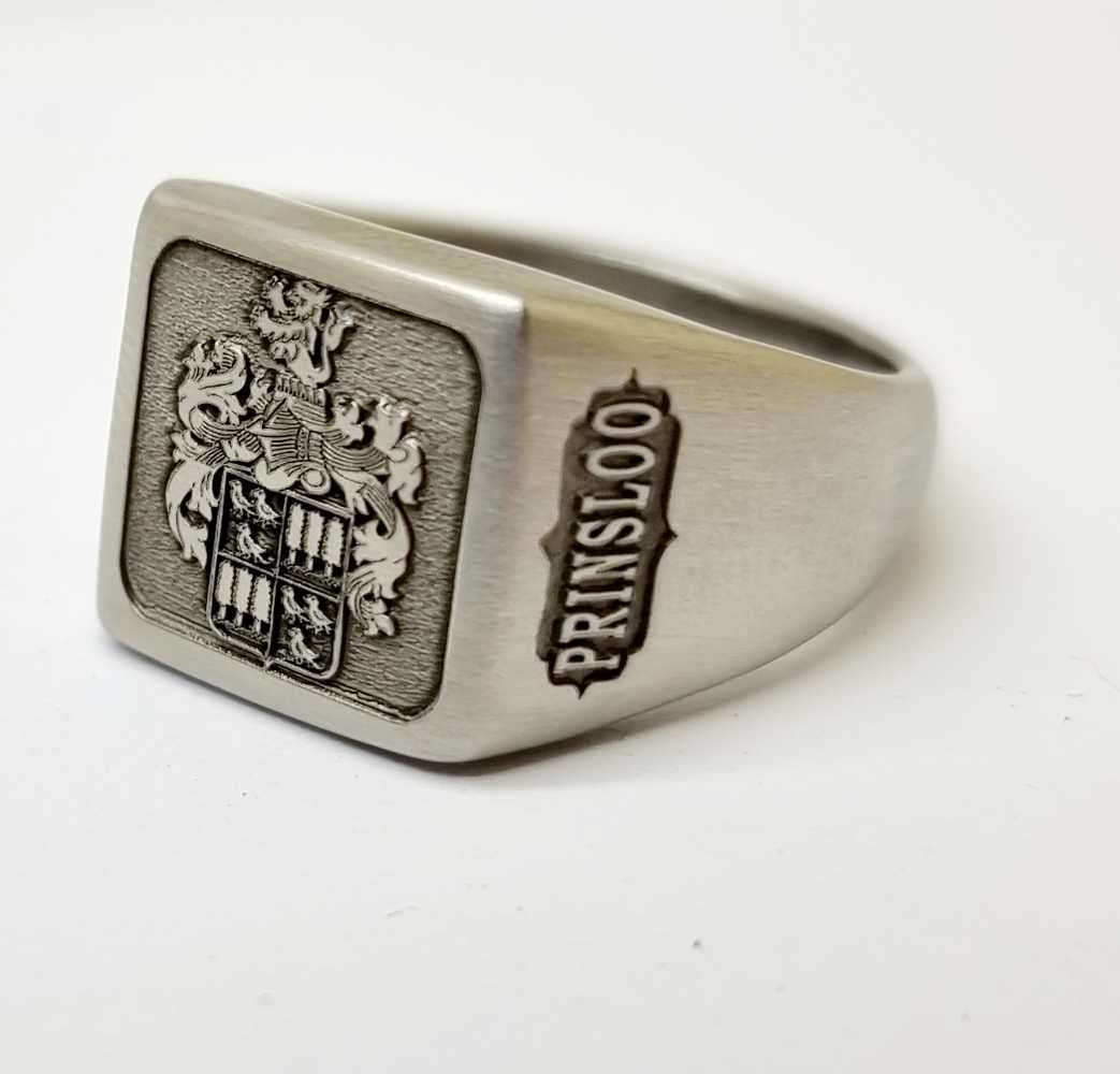 Custom Engraved Stainless Steel Ring