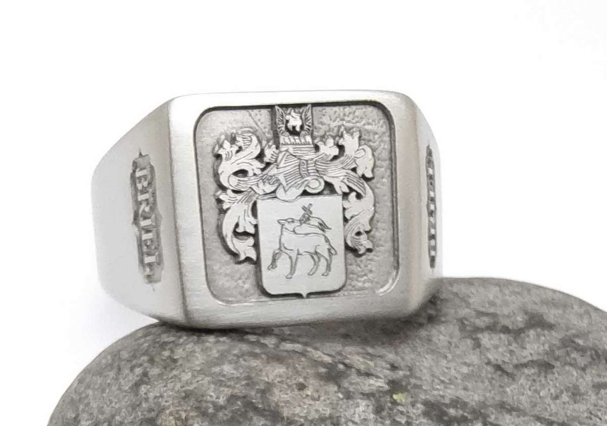 Custom Engraved Stainless Steel Ring