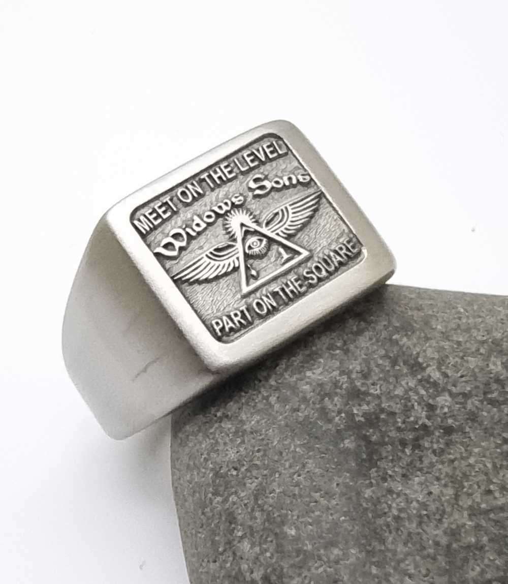 Custom Engraved Stainless Steel Ring
