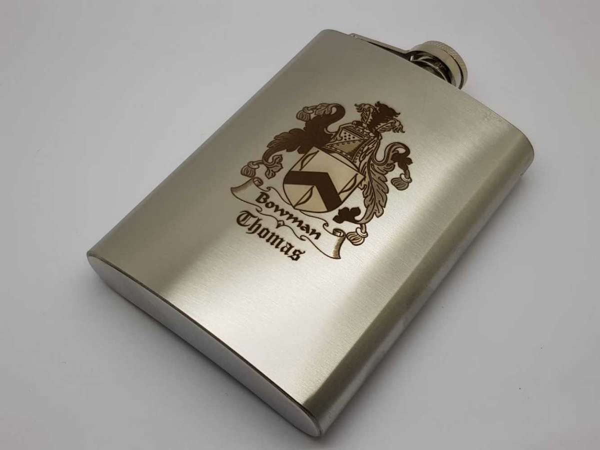Personalised Hip Flasks 8oz (240ml) including engraving