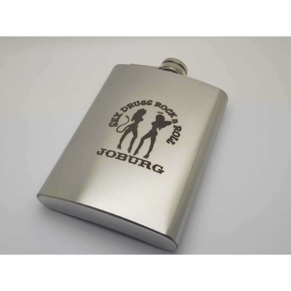 Personalised Hip Flasks 8oz (240ml) including engraving