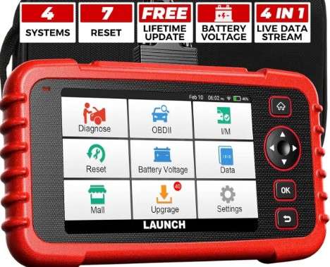 Launch CRP 123X Diagnostic Scanner v2.0 + 7 Special Functions