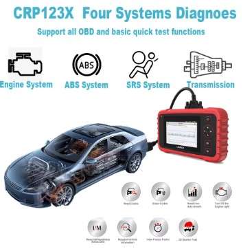Launch CRP 123X Diagnostic Scanner v2.0 + 7 Special Functions