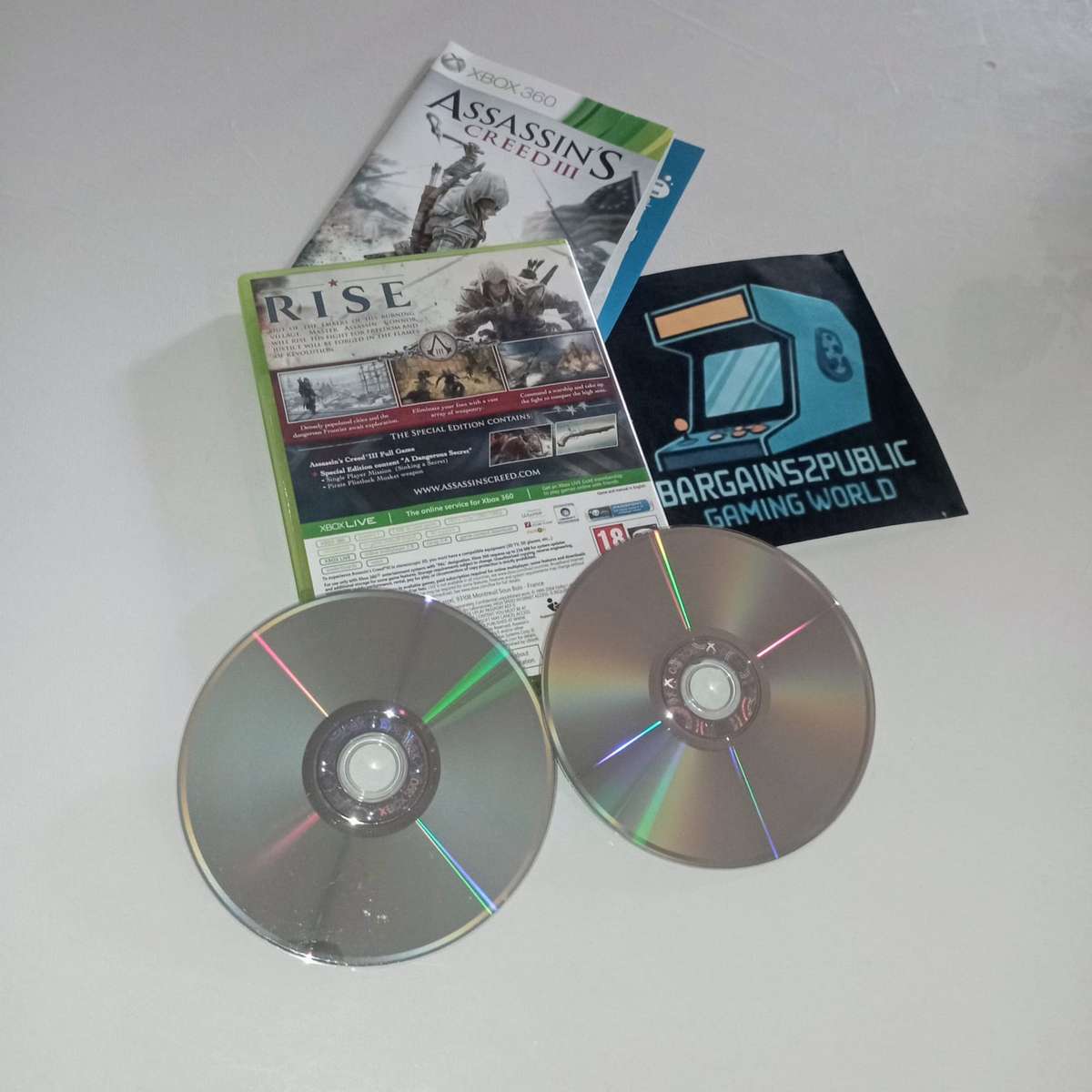 Assassin's Creed III (Special Edition) [Xbox 360]  **CIB**