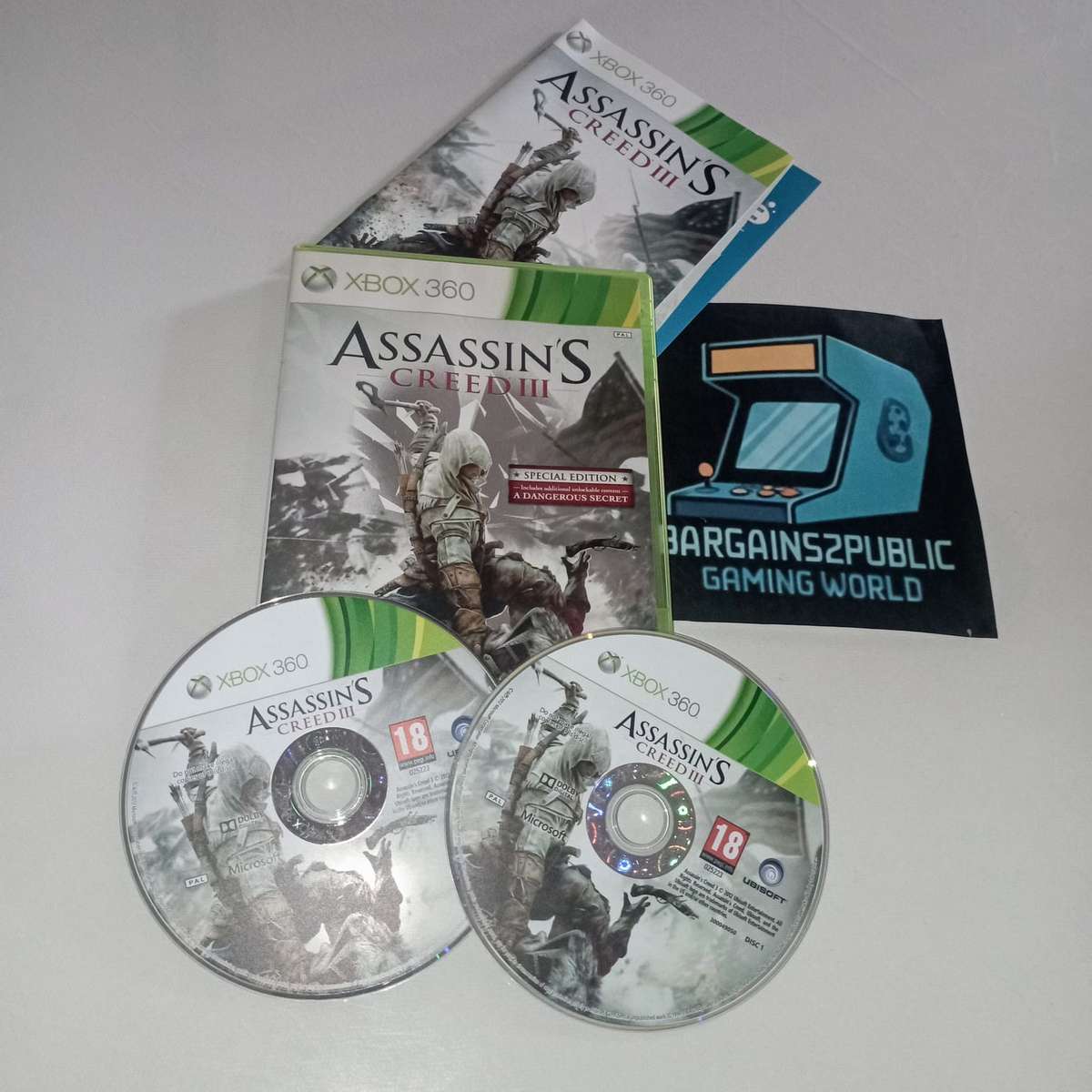 Assassin's Creed III (Special Edition) [Xbox 360]  **CIB**