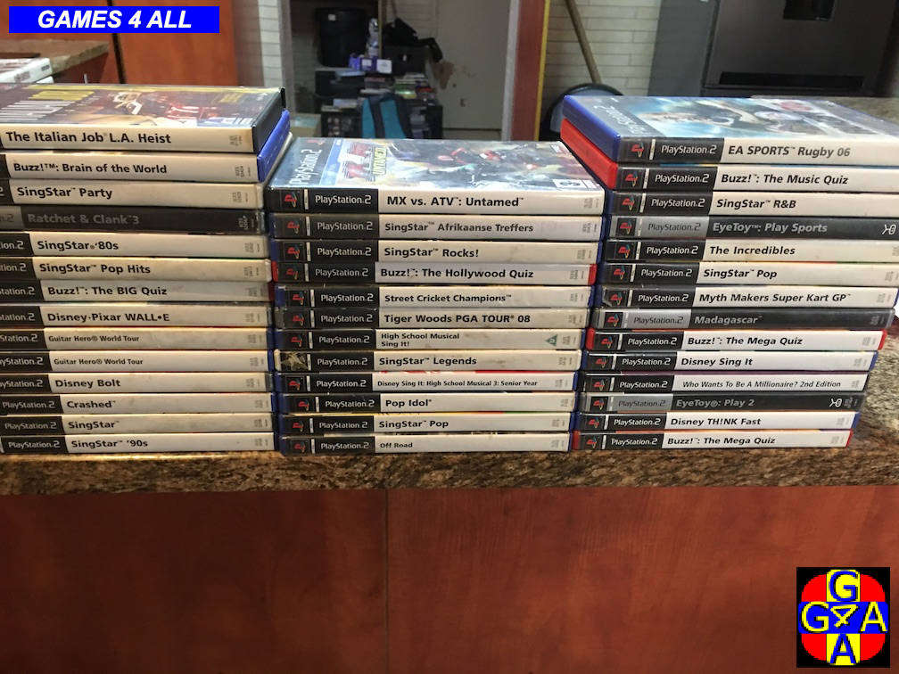 40 Playstation 2 Games - ONE BID FOR ALL!!!