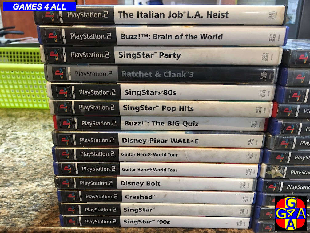 40 Playstation 2 Games - ONE BID FOR ALL!!!
