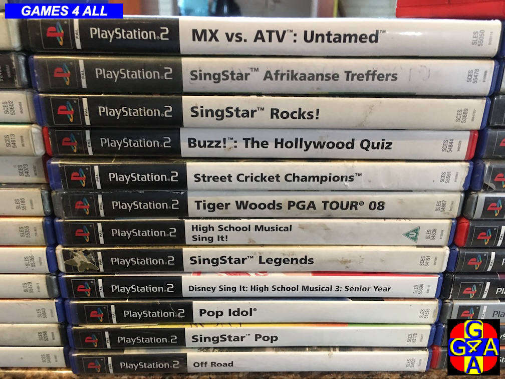 40 Playstation 2 Games - ONE BID FOR ALL!!!