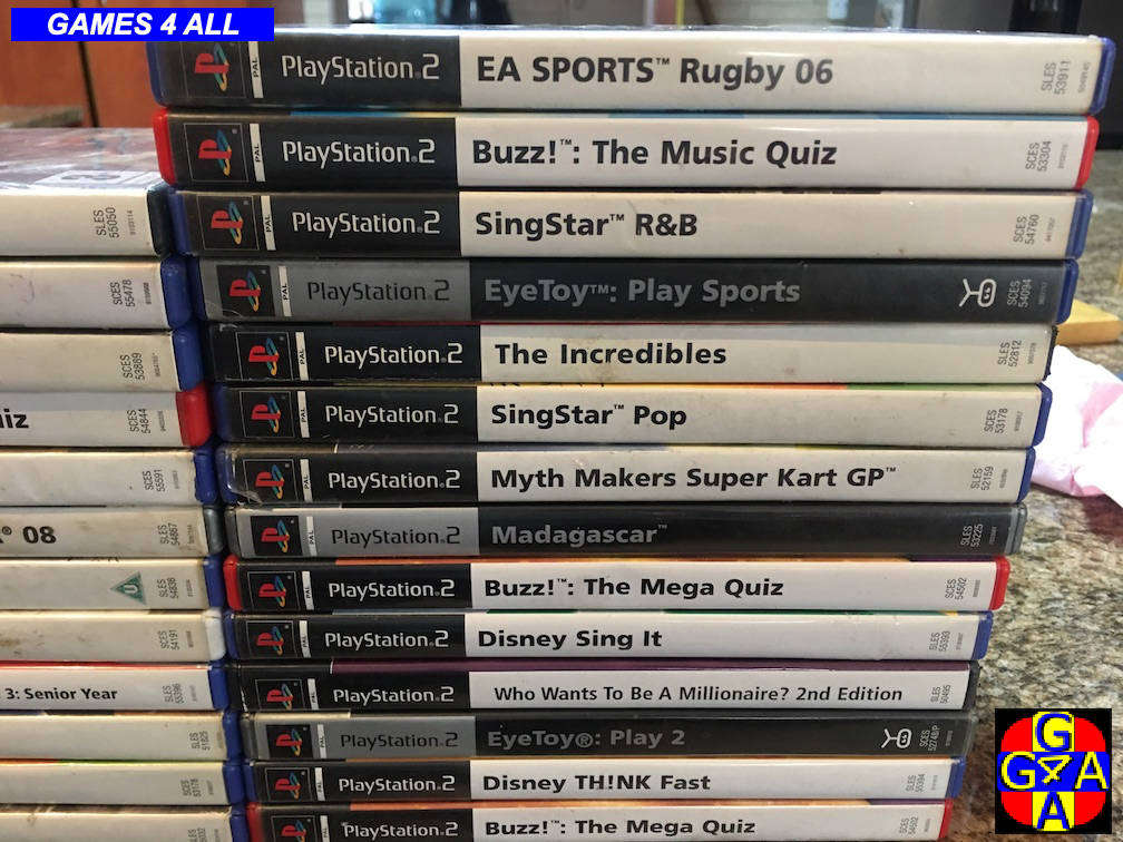 40 Playstation 2 Games - ONE BID FOR ALL!!!