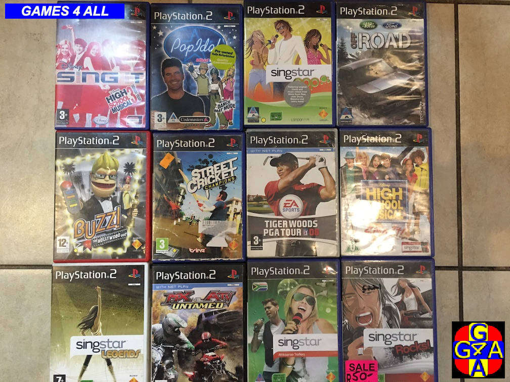 40 Playstation 2 Games - ONE BID FOR ALL!!!