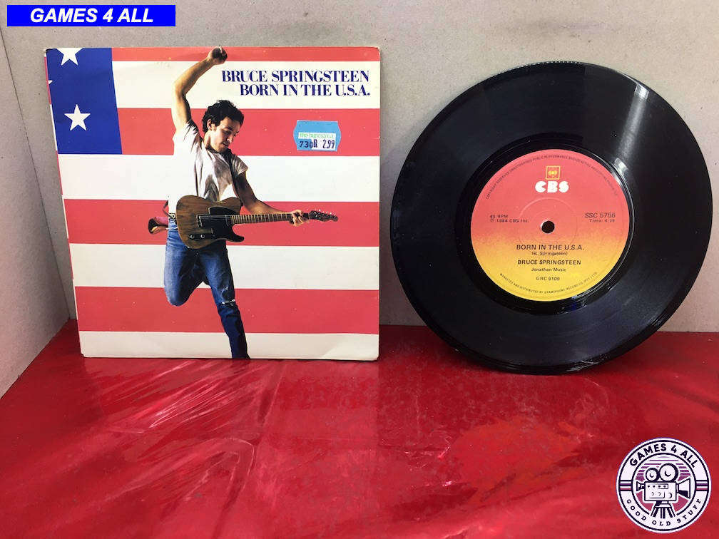 45" Record - Bruce Springdteen - Born In The U.S.A.