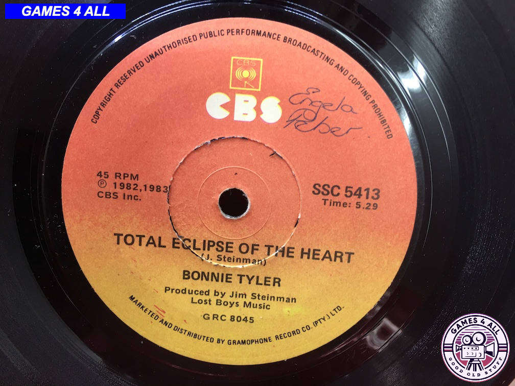 45" Record - Bonnie Tyler - Total Eclipse Of The Heart