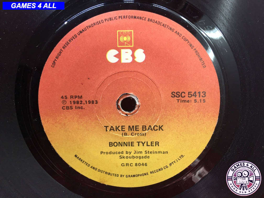 45" Record - Bonnie Tyler - Total Eclipse Of The Heart