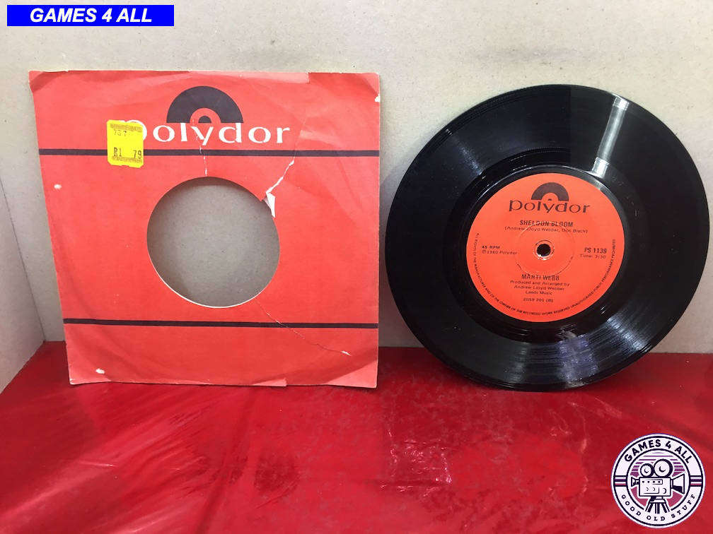 45" Record - Marti Webb - Take That Look Off You Face