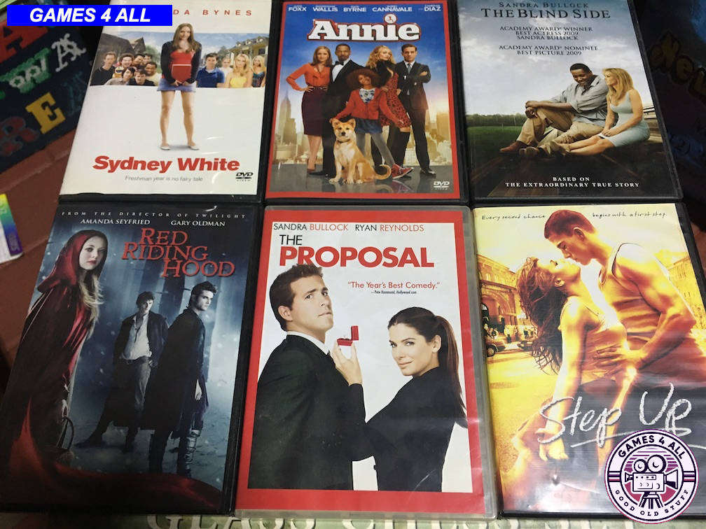 6 Mixed DVD's Lot 22
