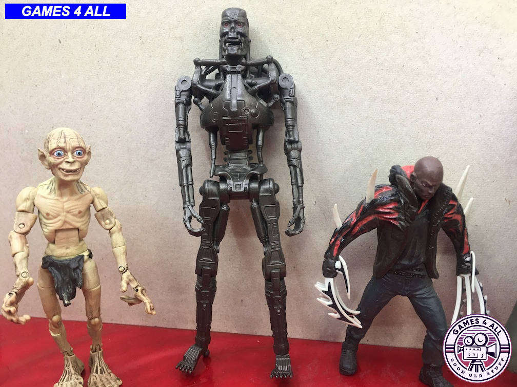 3 Movie + 1 Video Game Action Figures
