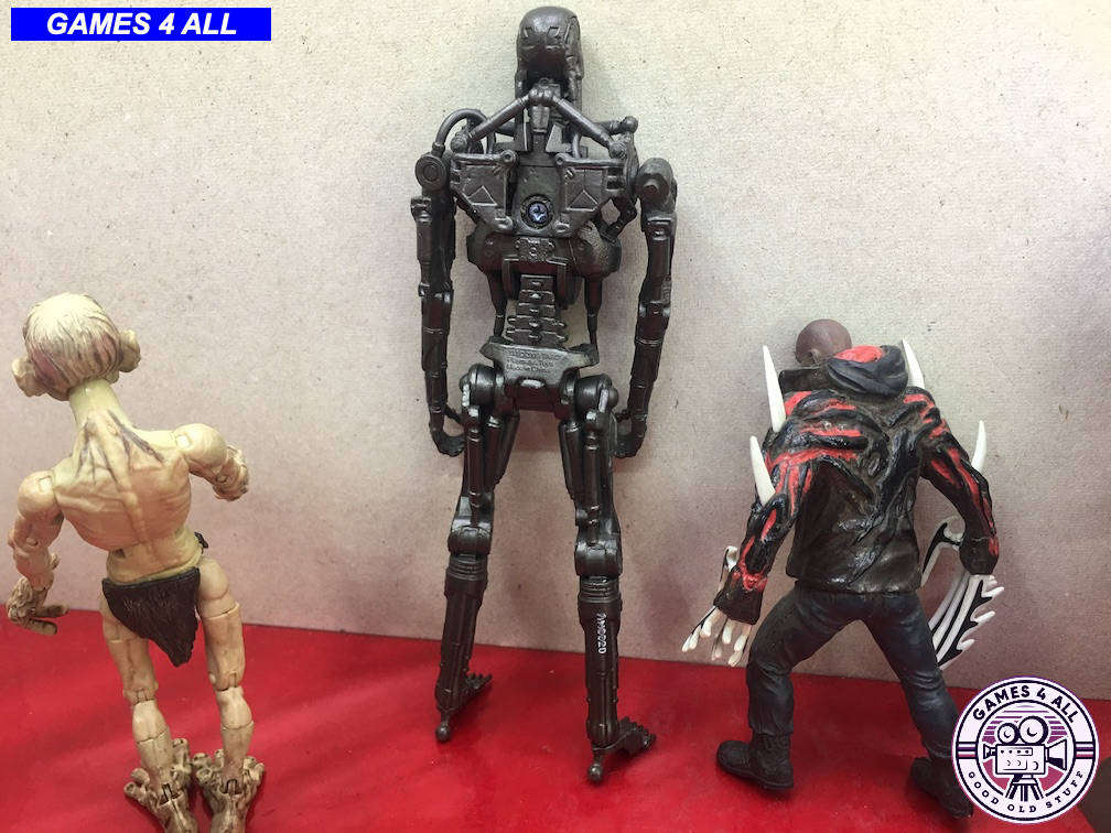 3 Movie + 1 Video Game Action Figures