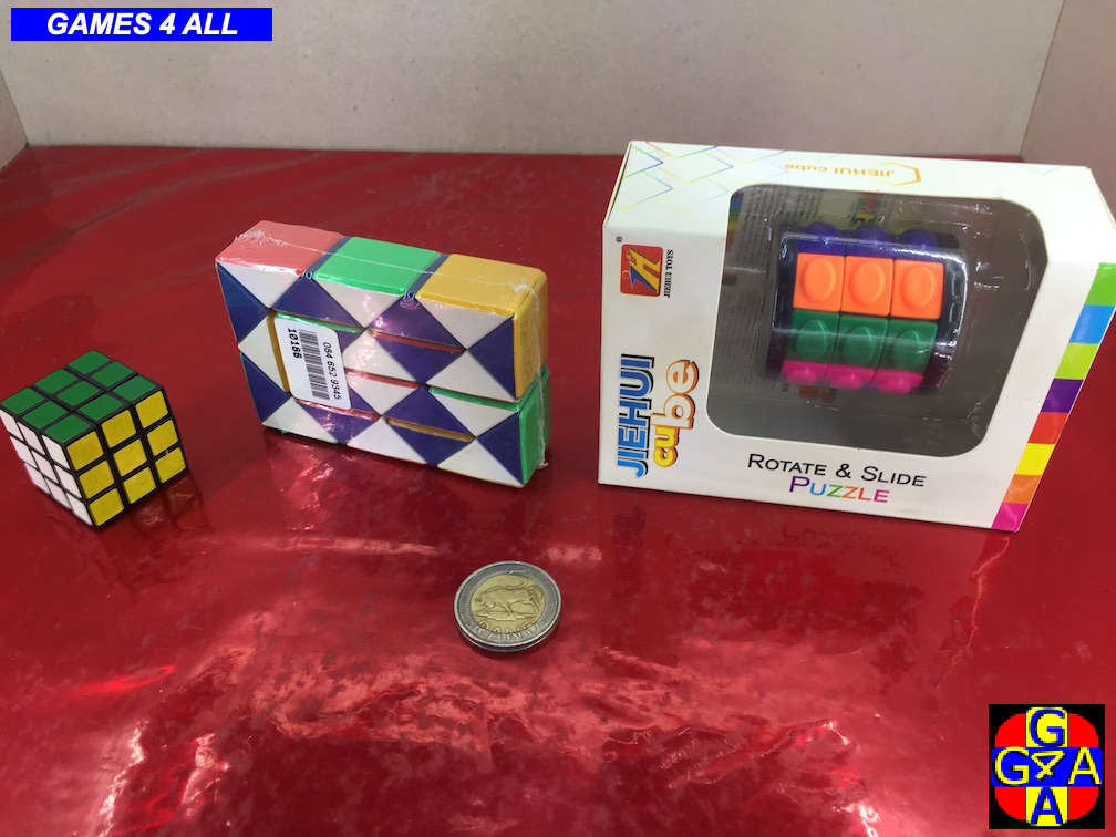 3 NEW Puzzle & Brain Benders - ONE BID FOR ALL