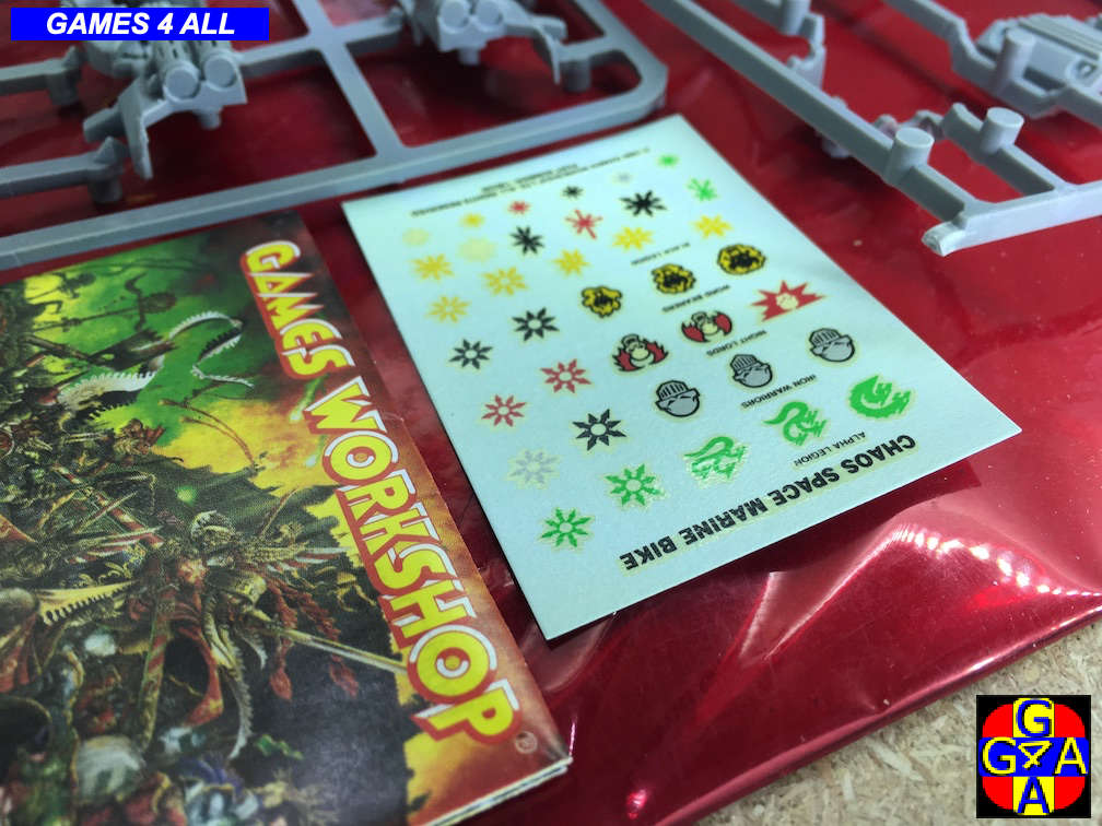 2 NEW !!! Warhammer 40000 Chaos Space Marine Bike - ONE BID FOR BOTH