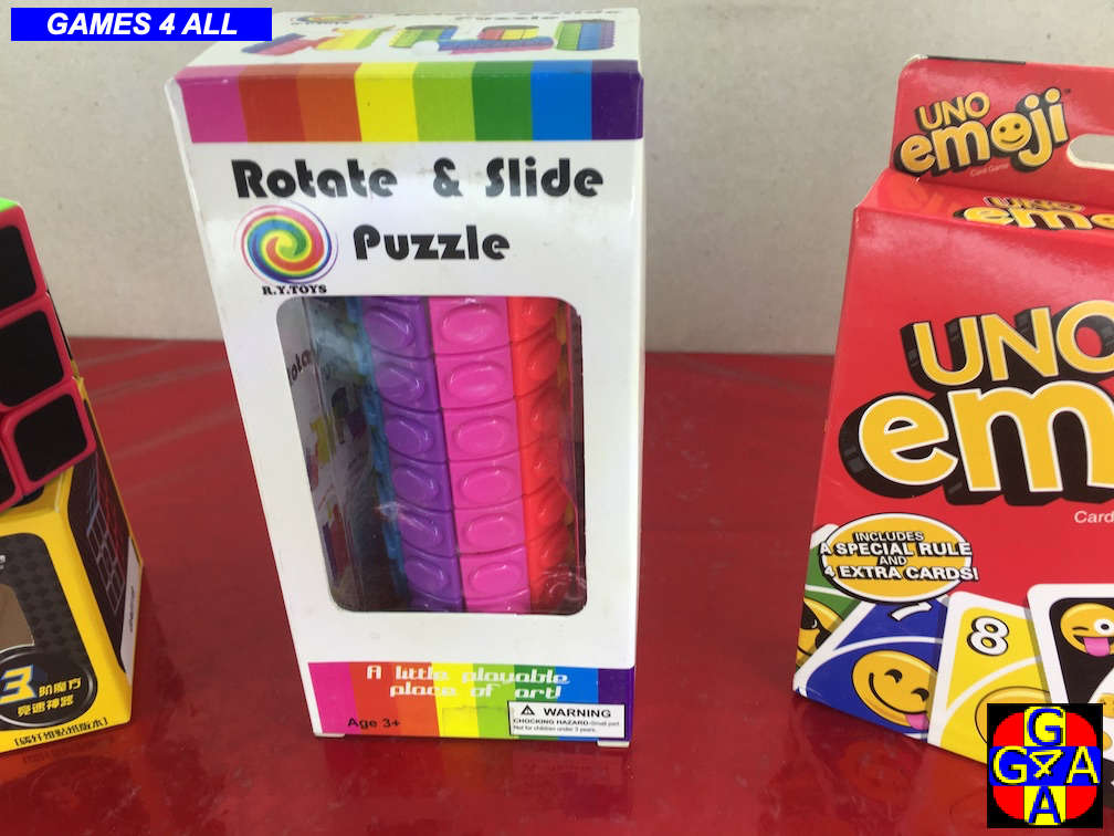 2 Puzzle Toys + Uno Card GAME - ALL NEW!!! - ONE BID FOR ALL