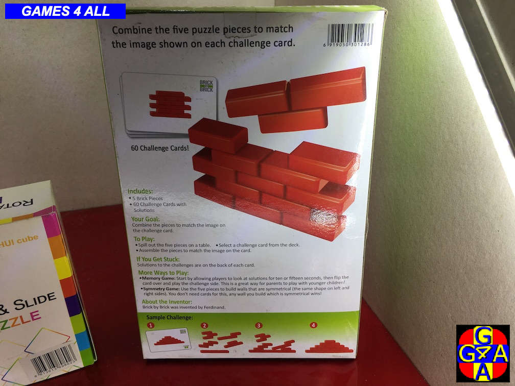 2 Puzzle Toys + Mini Tetris Game - ALL NEW!!! - ONE BID FOR ALL