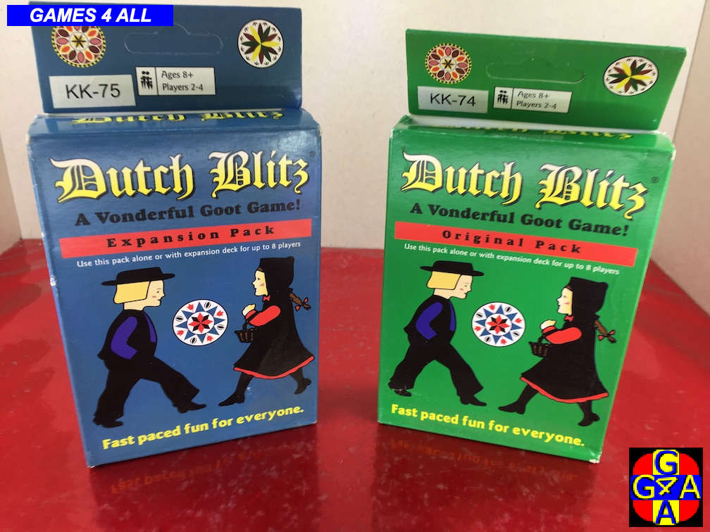 Dutch Blitz With 4 Player Expansion - NEW!!!