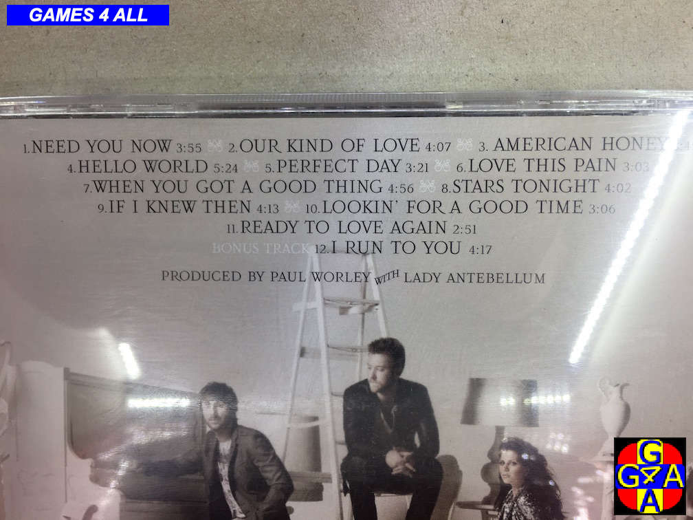 Lady Antebellum: Need You Now