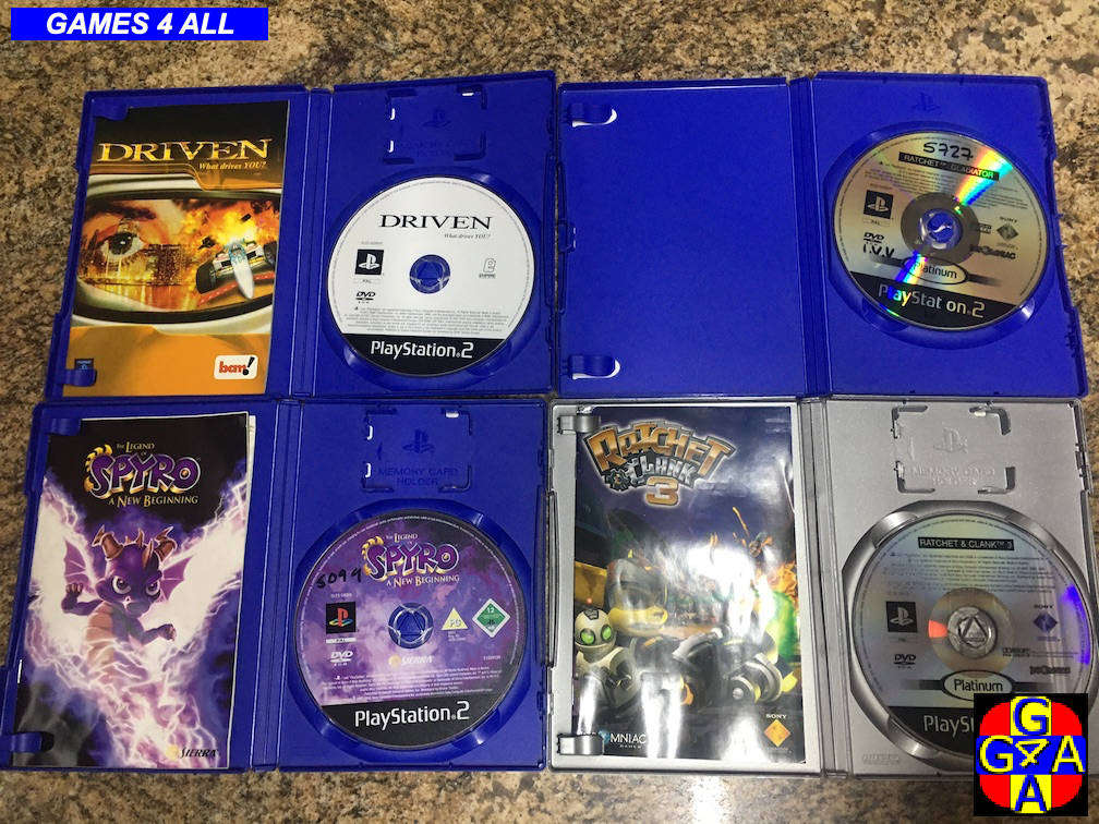 16 Playstation 2 Games - ONE BID FOR ALL!!!