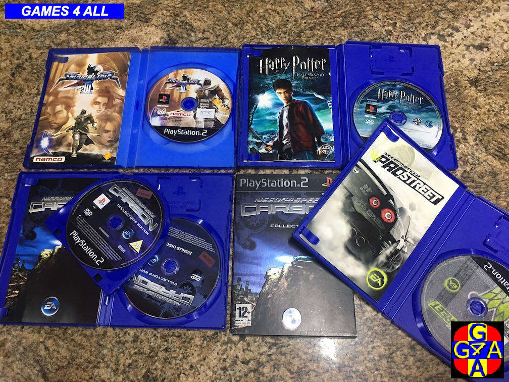 16 Playstation 2 Games - ONE BID FOR ALL!!!