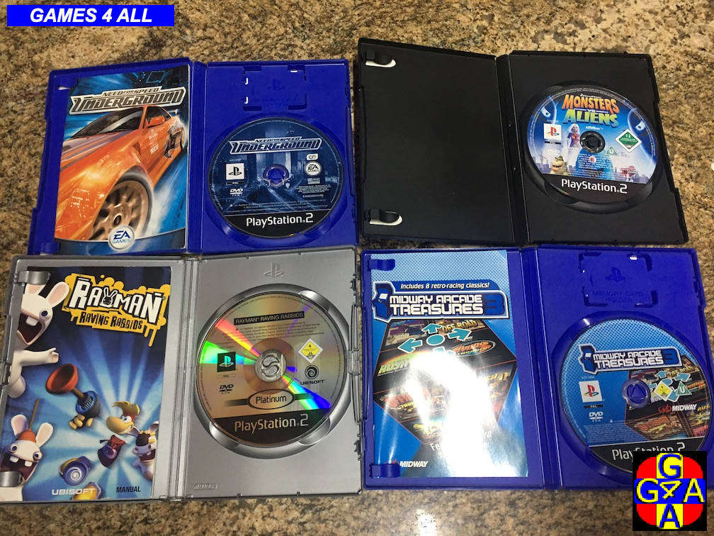 16 Playstation 2 Games - ONE BID FOR ALL!!!