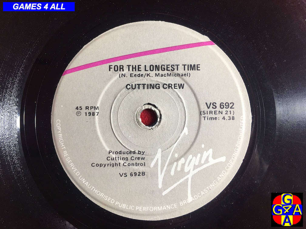 45" Record - Cutting Crew - (I Just) Died in your Arms