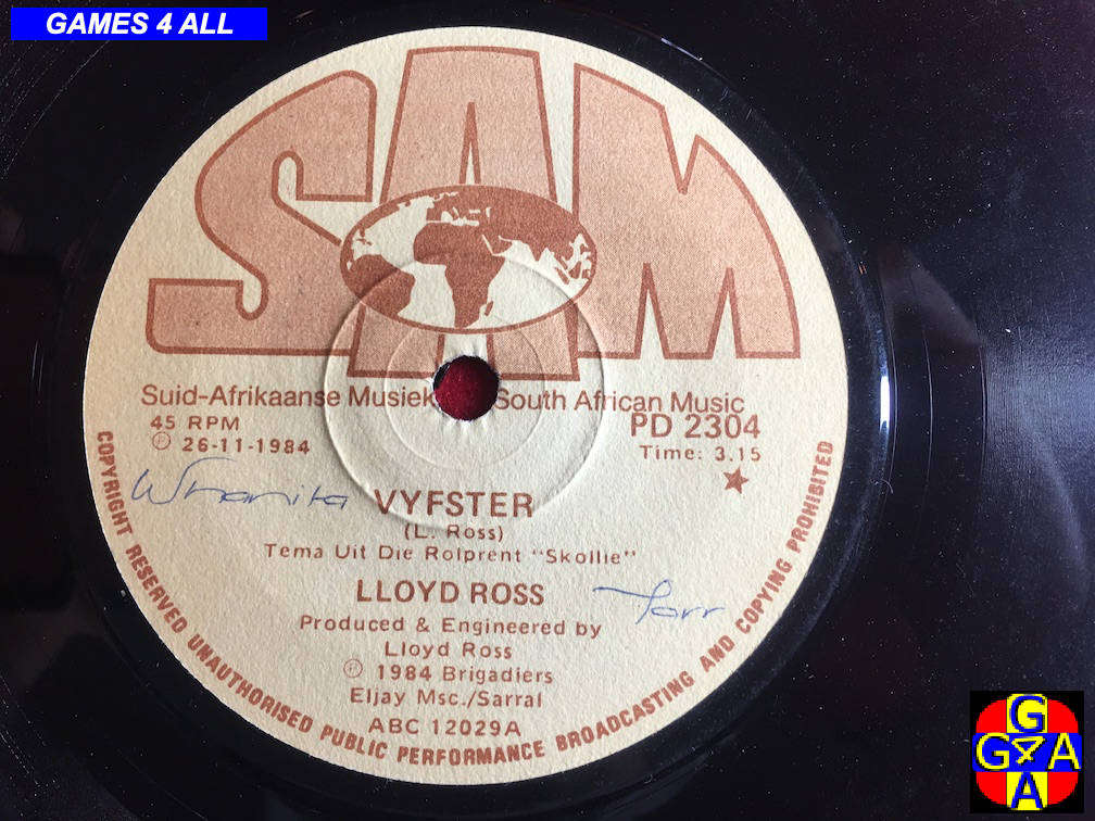 45" Record - Skollie Soundtrack (Vyfster)