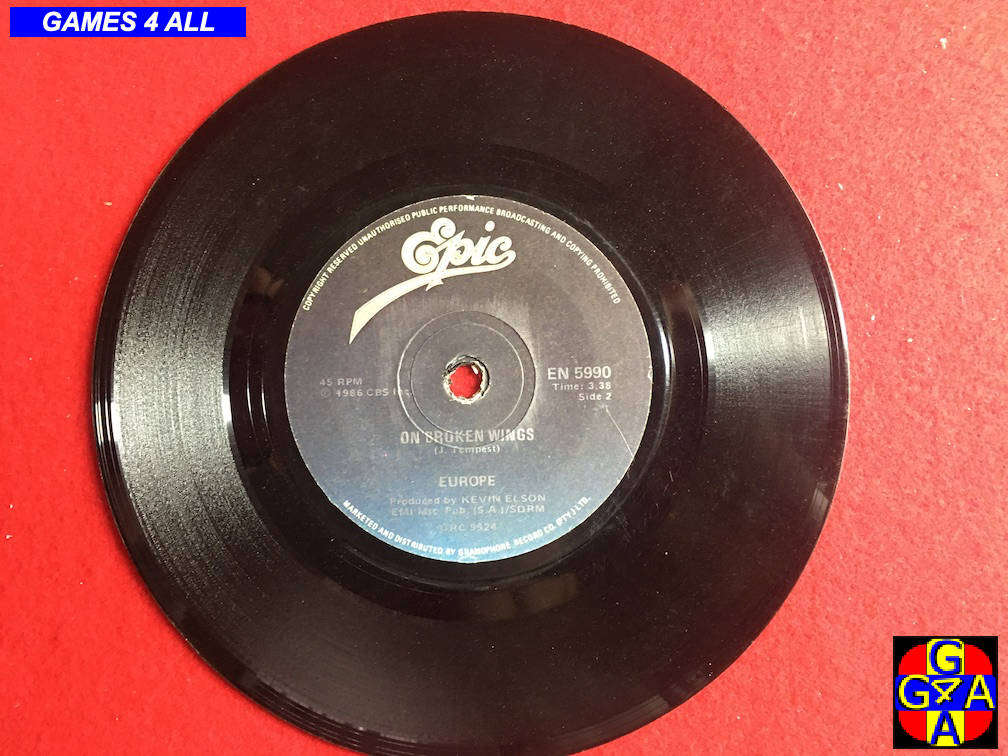 45" Record - Europe - The Final Countdown