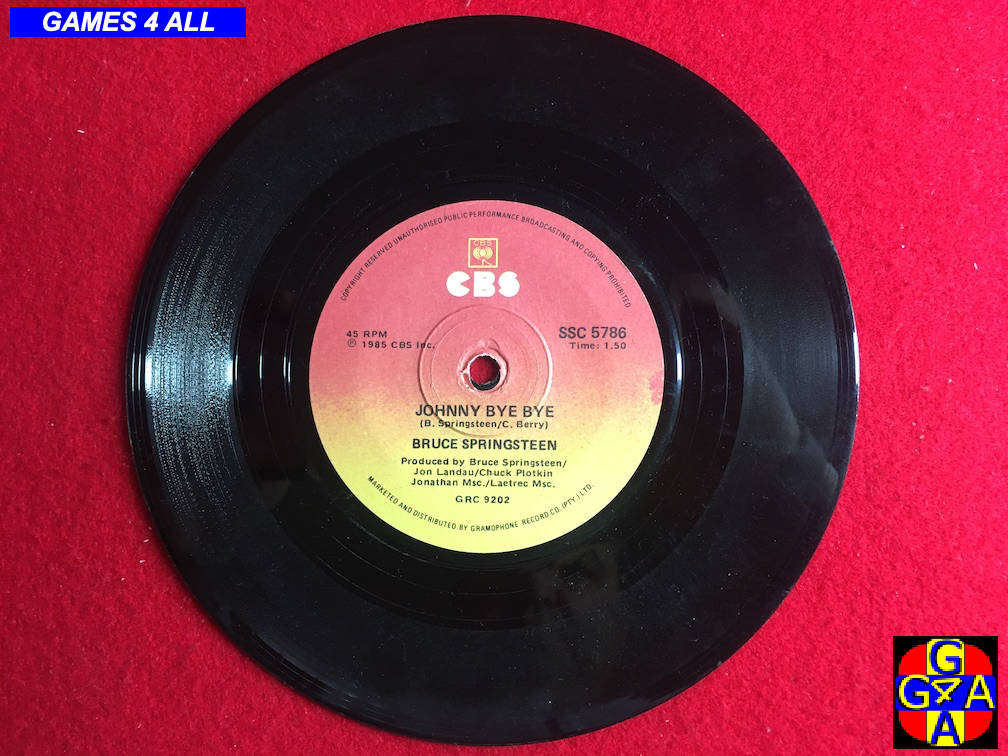 45" Record - Bruce Springsteen - I'm On Fire