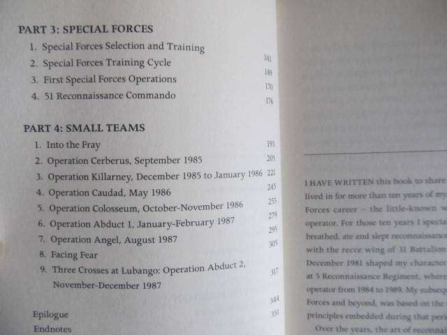 RECCE  - Small team missions behind enemy lines - Koos Stadler