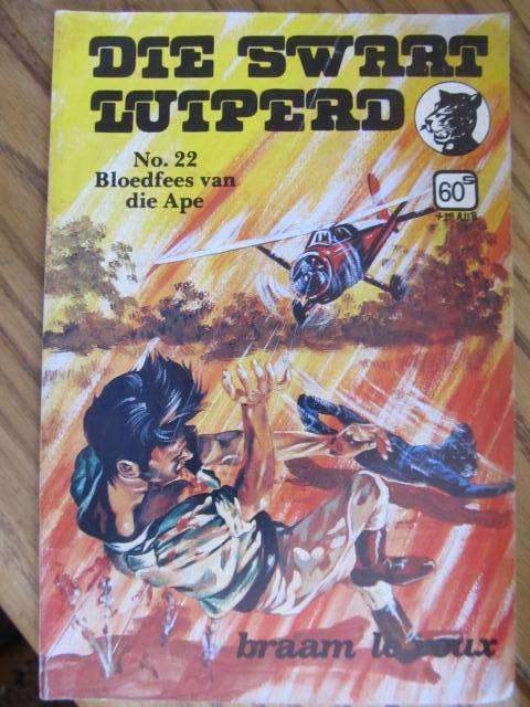 Braam le Roux  -  Die Swart Luiperd    No 22    Bloedfees van die ape