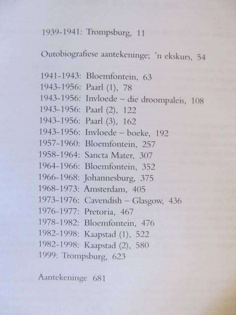 Karel Schoeman  -  Die Laaste Afrikaanse boek