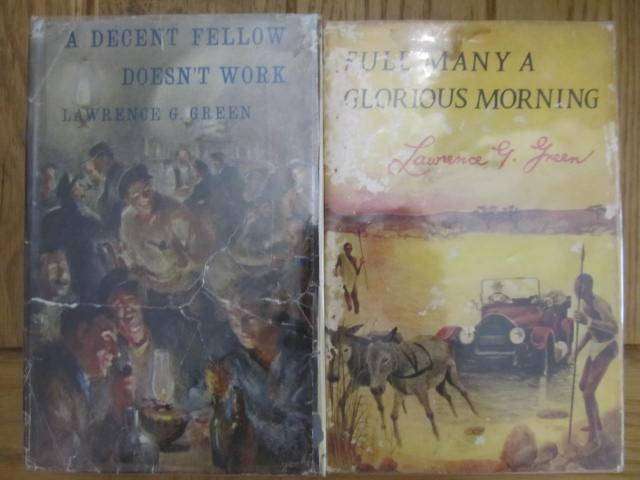 L G Green - 2 x Books  Full many a glorious morning and A decent fellow doesn't work