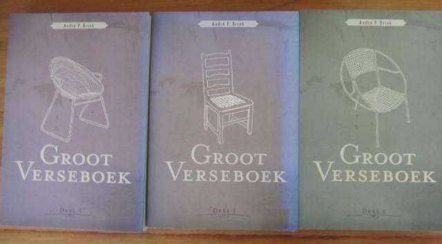Andre P Brink  -  Groot verse boek deel 1, 2 en 3  - sagte band