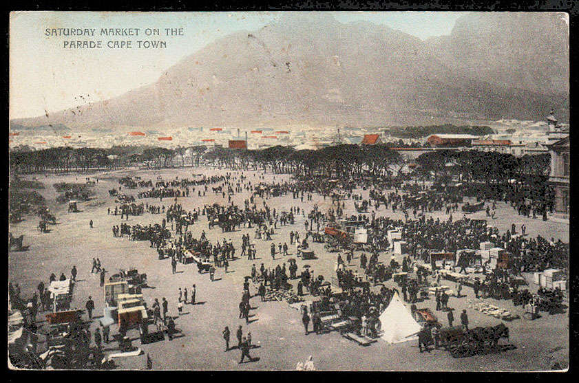 UNION 1913 FINE UNBOXED 'POSTED LATE' ON POSTCARD WITH 1d TVL CANCELLED DURBAN 8 JUN 13, TO GERMANY