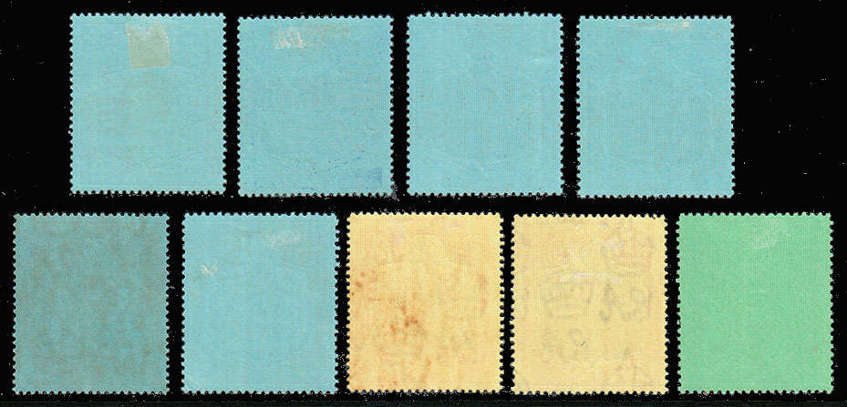 BERMUDA 1938 KGVI KEY PLATES 2s TO 10s MIXED PERFS WITH SOME DUPL FINE MINT. MIN ABOUT CAT £250