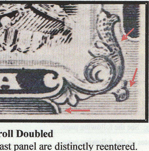 RHODESIA BSAC 1910 DOUBLE HEAD 2d BLACK AND SLATE SHOWING REENTRIES TO RIGHT SCROLLS MINT. SACC 129