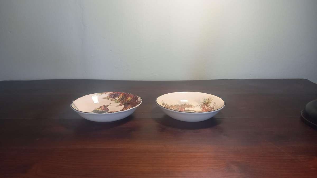 2 x ROYAL DOULTON SMALL PLATES 13cm