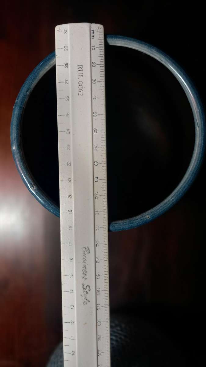 2 X MICA CERAMIC POP PLANT CONTAINERS