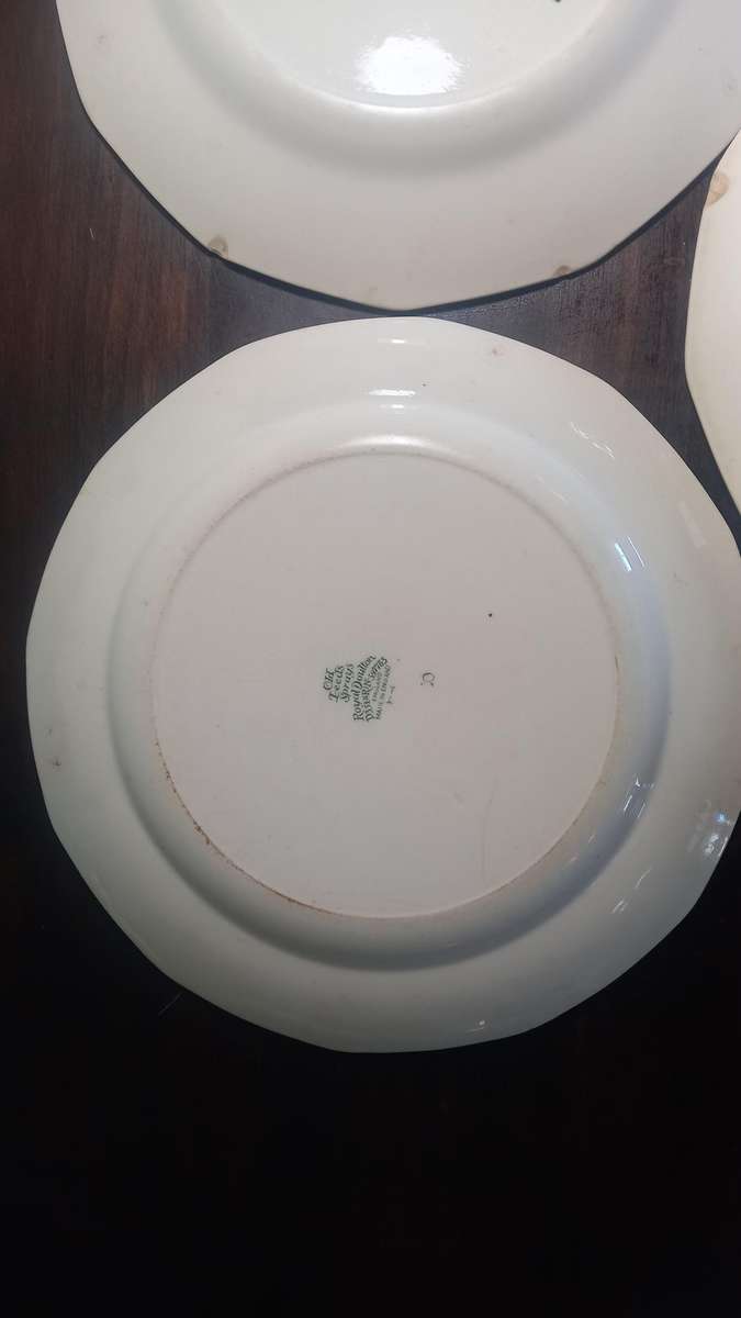 Royal Doulton Old Leeds Spray 10 Pieses