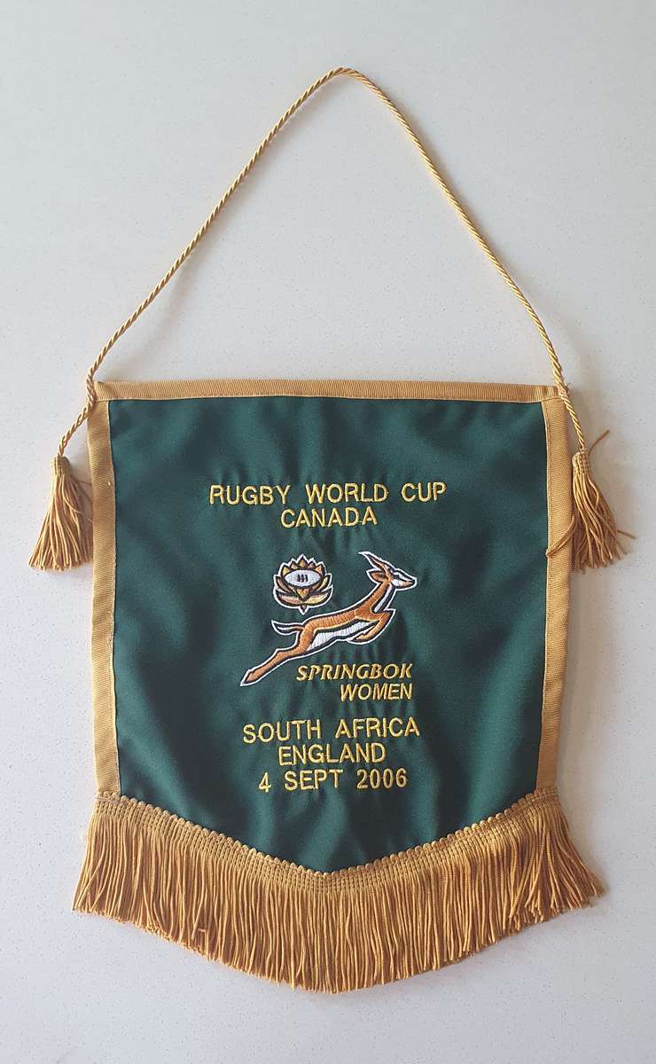 Rugby world cup Canada - Springbok Women - SA vs England 2006 as per photos