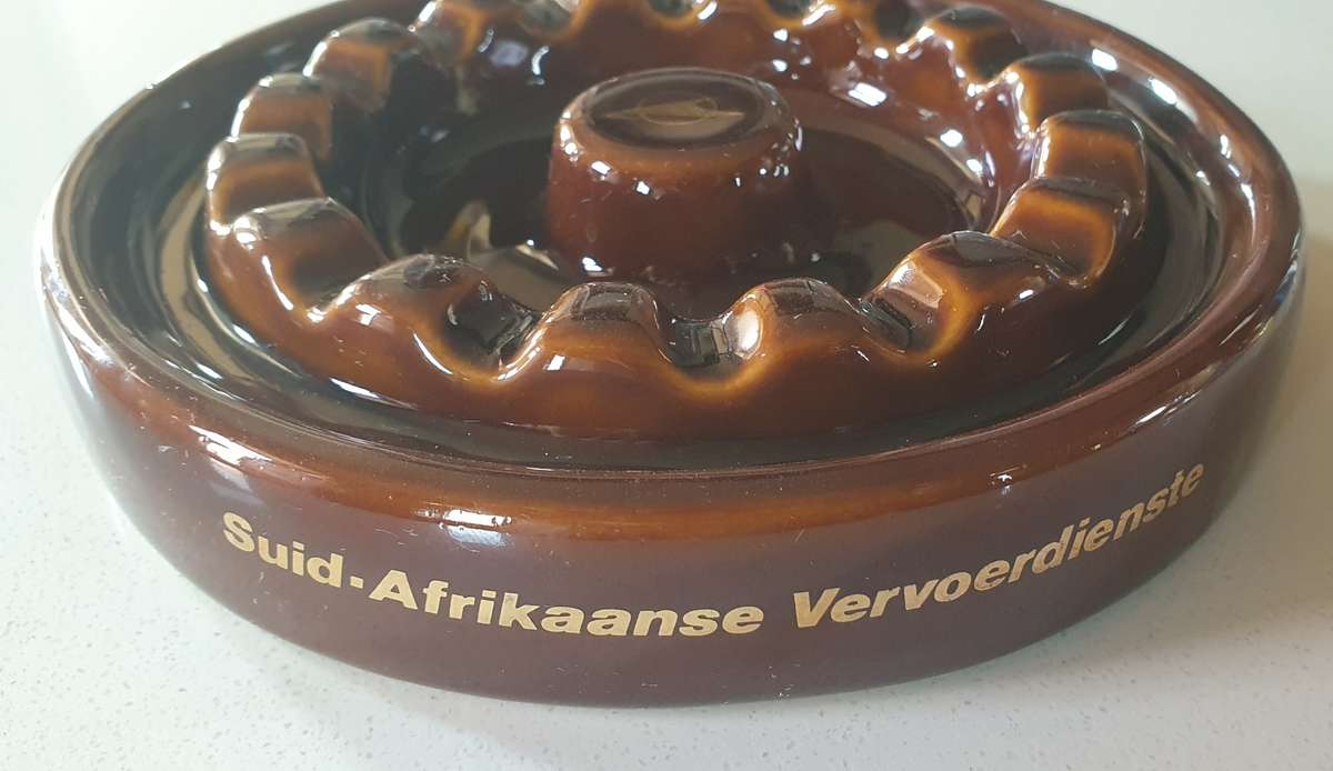 Vintage South African Transport ash tray as per photos