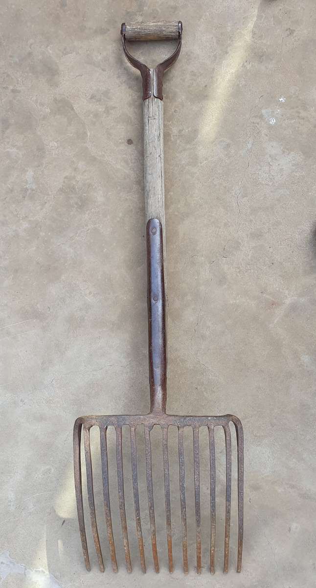 Vintage coal fork as per photo