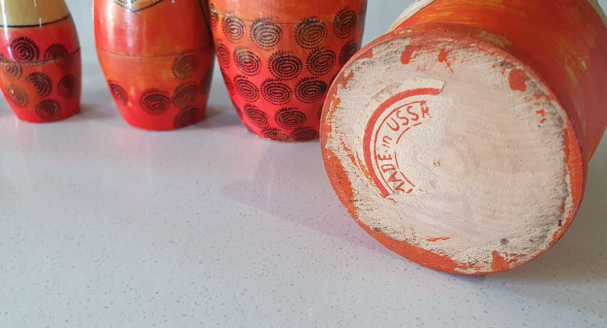 6 Piece RUSSIAN Dolls set as per photos