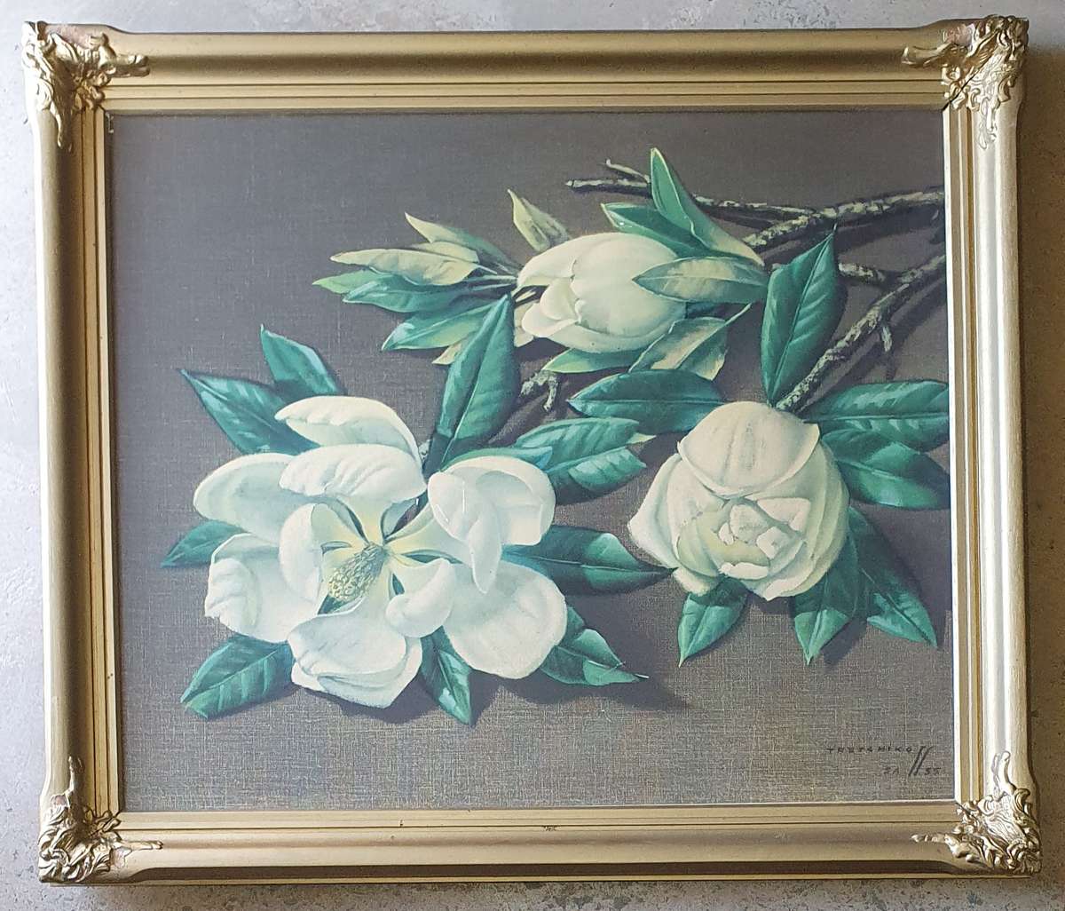 Vintage framed TRETCHIKOFF print as per photo